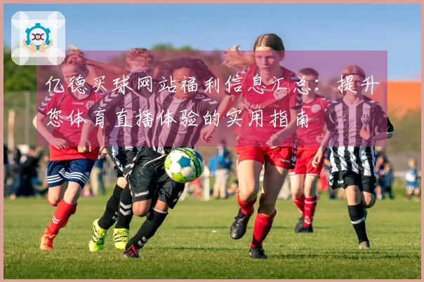 亿德买球网站福利信息汇总：提升您体育直播体验的实用指南